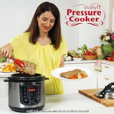 Starlyf Pressure Cooker - oala sub presiune electrica multifunctionala Starlyf Pressure Cooker - oala sub presiune electrica multifunctionala