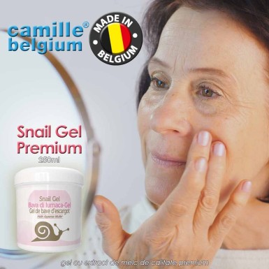 Camille Snail Gel Premium 250ml - gel cu extract de melc Camille Snail Gel Premium 250ml - gel cu extract de melc