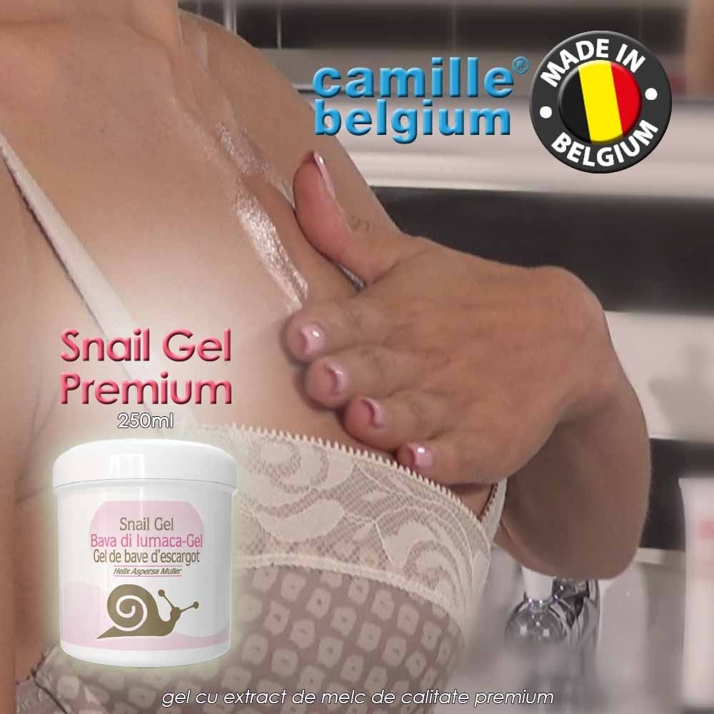Camille Snail Gel Premium 250ml - gel cu extract de melc