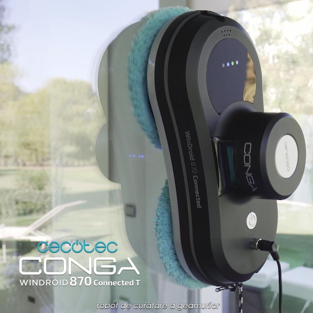 Conga Windroid 870 Connected T - robot de curatare a geamurilor