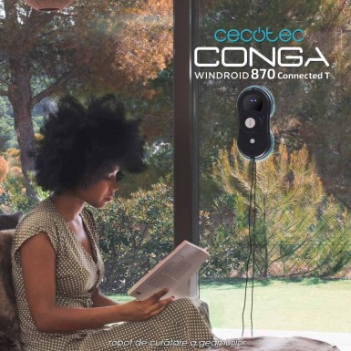 Conga Windroid 870 Connected T - robot de curatare a geamurilor Conga Windroid 870 Connected T - robot de curatare a geamurilor