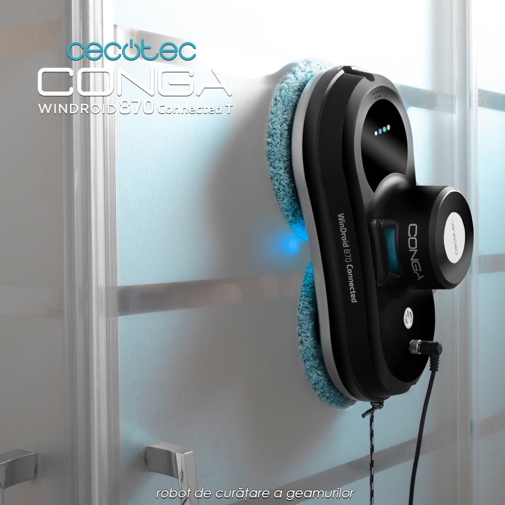 Conga Windroid 870 Connected T - robot de curatare a geamurilor