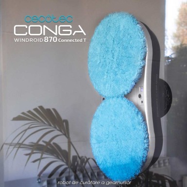 Conga Windroid 870 Connected T - robot de curatare a geamurilor Conga Windroid 870 Connected T - robot de curatare a geamurilor