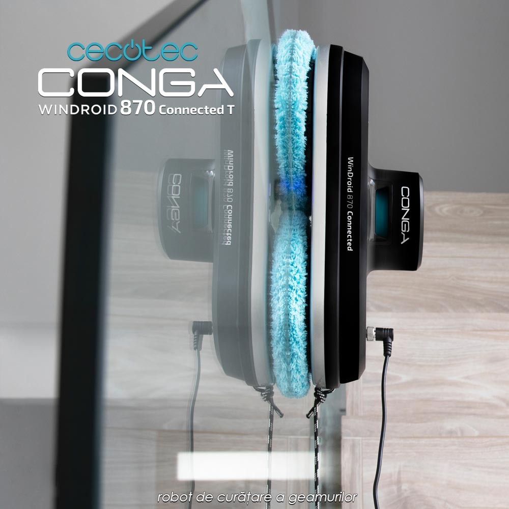 Conga Windroid 870 Connected T - robot de curatare a geamurilor