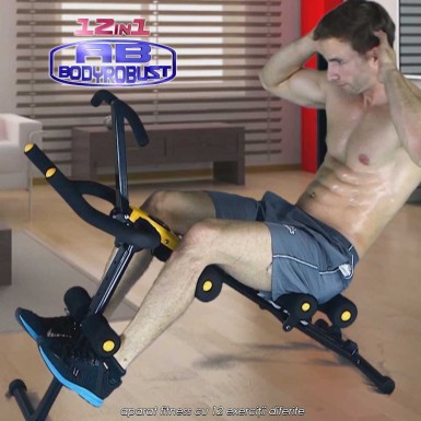 AB BodyRobust - aparat fitness cu 12 exercitii diferite AB BodyRobust - aparat fitness cu 12 exercitii diferite