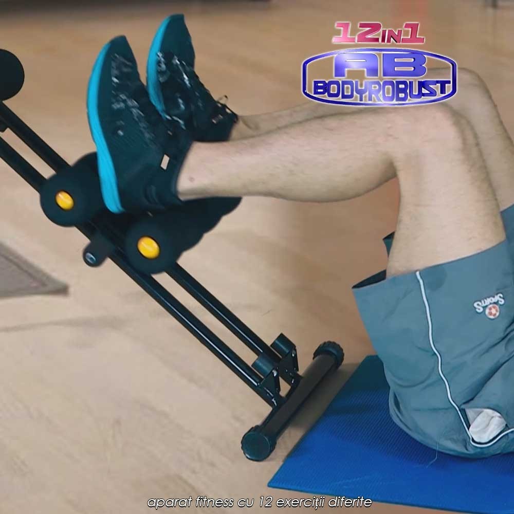 AB BodyRobust - aparat fitness cu 12 exercitii diferite