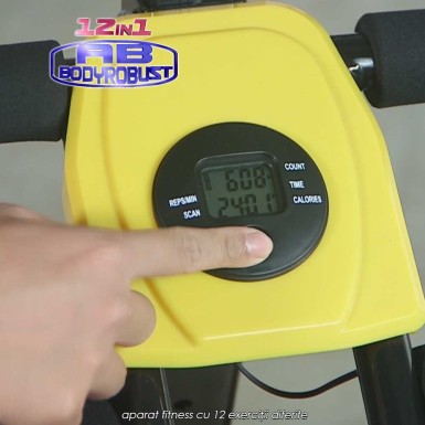 AB BodyRobust - aparat fitness cu 12 exercitii diferite AB BodyRobust - aparat fitness cu 12 exercitii diferite