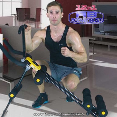 AB BodyRobust - aparat fitness cu 12 exercitii diferite AB BodyRobust - aparat fitness cu 12 exercitii diferite