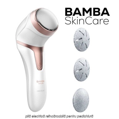 Bamba SkinCare - pilă electrică reîncărcabilă pentru pedichiură