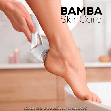 Bamba SkinCare - pilă electrică reîncărcabilă pentru pedichiură Bamba SkinCare - pilă electrică reîncărcabilă pentru pedichiură