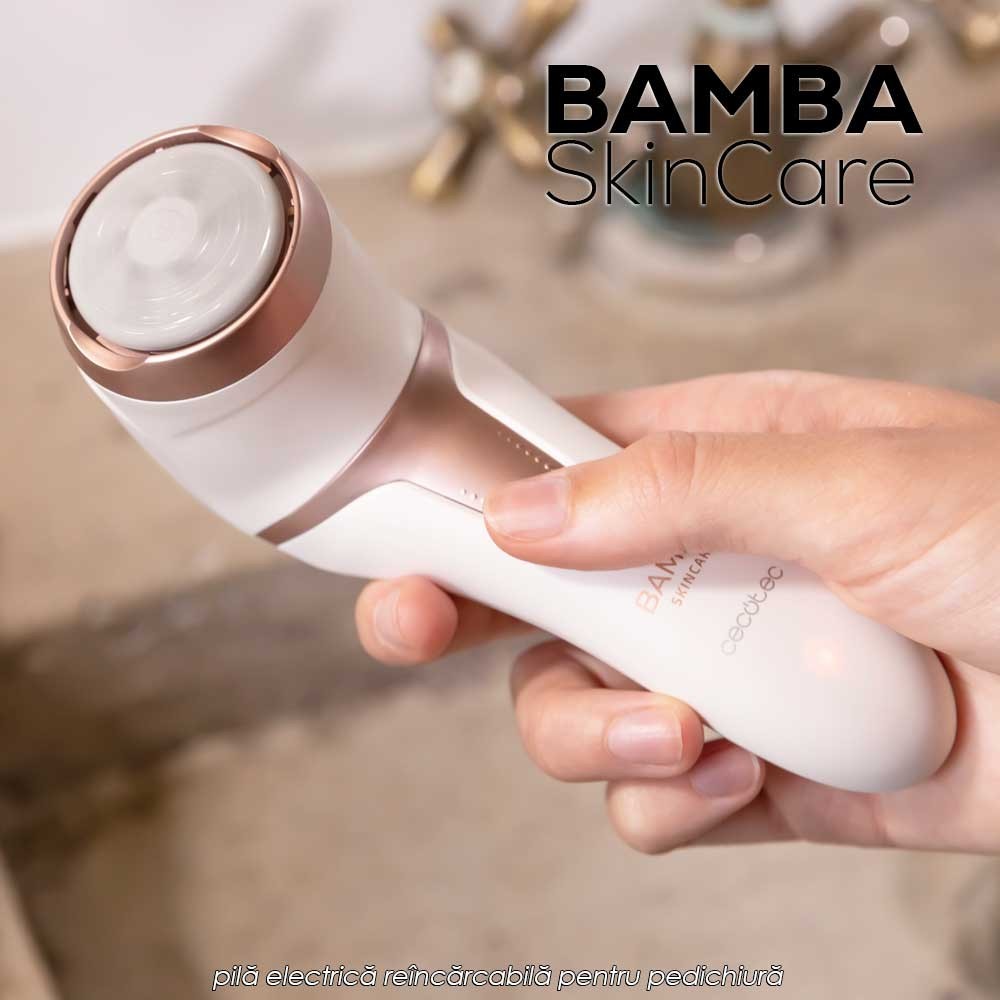 Bamba SkinCare - pilă electrică reîncărcabilă pentru pedichiură