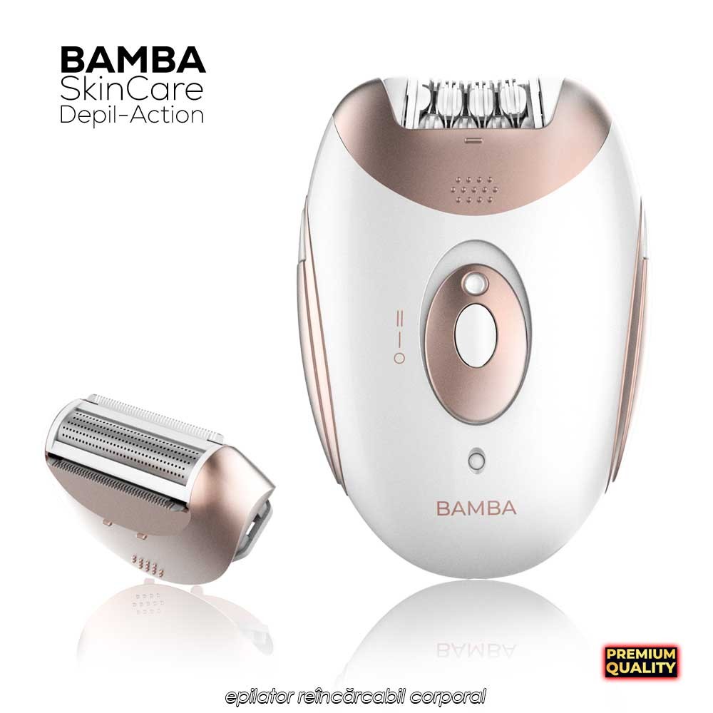 Bamba SkinCare Depil-Action - epilator reîncărcabil corporal