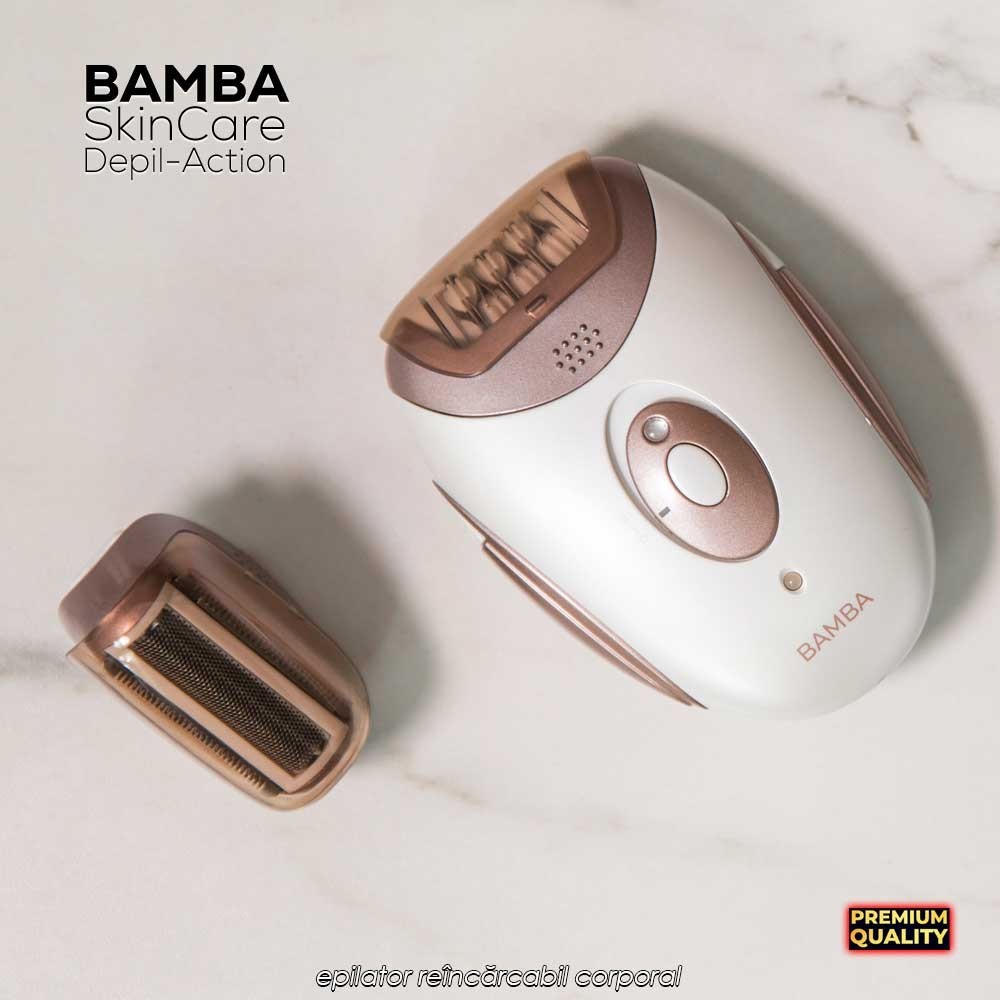 Bamba SkinCare Depil-Action - epilator reîncărcabil corporal