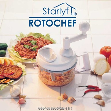 Starlyf Rotochef - robot de bucătărie 6 în 1 Starlyf Rotochef - robot de bucătărie 6 în 1