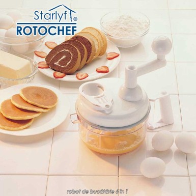 Starlyf Rotochef - robot de bucătărie 6 în 1 Starlyf Rotochef - robot de bucătărie 6 în 1