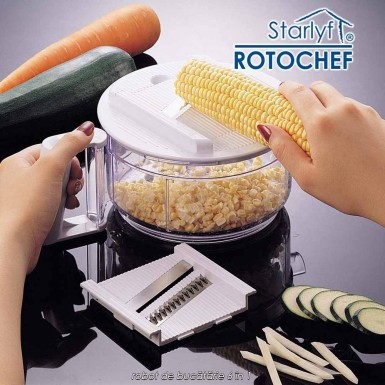 Starlyf Rotochef - robot de bucătărie 6 în 1 Starlyf Rotochef - robot de bucătărie 6 în 1