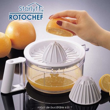 Starlyf Rotochef - robot de bucătărie 6 în 1 Starlyf Rotochef - robot de bucătărie 6 în 1