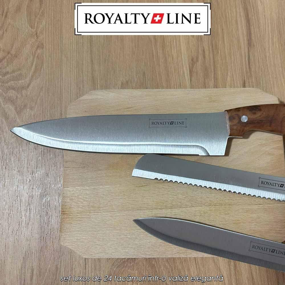 Royalty Line RL-K25LB - set luxos de 24 tacâmuri într-o valiză elegantă