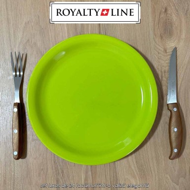 Royalty Line RL-K25LB - set luxos de 24 tacâmuri într-o valiză elegantă Royalty Line RL-K25LB - set luxos de 24 tacâmuri într-o valiză elegantă