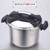 Royalty Line RL-PS4L - oală de gătit sub presiune din inox de 4L Royalty Line RL-PS4L - oală de gătit sub presiune din inox de 4L