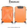 Traveleo ABS03OR - set de 3 valize de călătorie din ABS