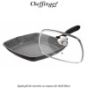 🍳Cheffinger Home GP28 | preț 129lei | tigaie grill din aluminiu cu capac din sticlă 28cm | Telestar 🍳Cheffinger Home GP28 | preț 129lei | tigaie grill din aluminiu cu capac din sticlă 28cm | Telestar
