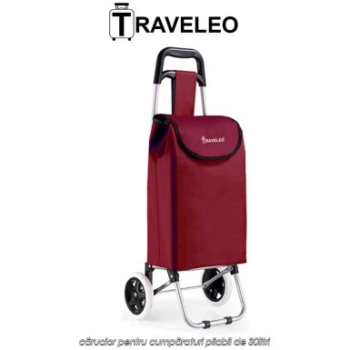 Traveleo TR01XL - cărucior pentru cumpăraturi pliabil de 30litri Traveleo TR01XL - cărucior pentru cumpăraturi pliabil de 30litri
