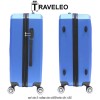 Traveleo ABS03BL - set de 3 valize de călătorie din ABS