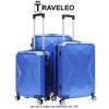 Traveleo ABS03BL - set de 3 valize de călătorie din ABS