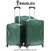 Traveleo ABS03GR - set de 3 valize de călătorie din ABS