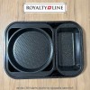 Royalty Line RL-4BS - set de 4 tăvi pentru cuptor cu acoperire ceramică Royalty Line RL-4BS - set de 4 tăvi pentru cuptor cu acoperire ceramică