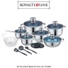 Royalty Line RL-1801B - set complet din 18 piese ce conține 5 oale, 1 tigaie și accesorii