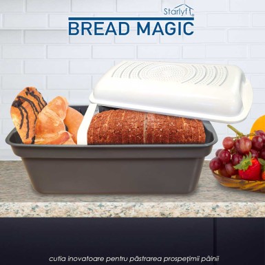 Starlyf Bread Magic - cutia inovatoare pentru păstrarea prospețimii pâinii