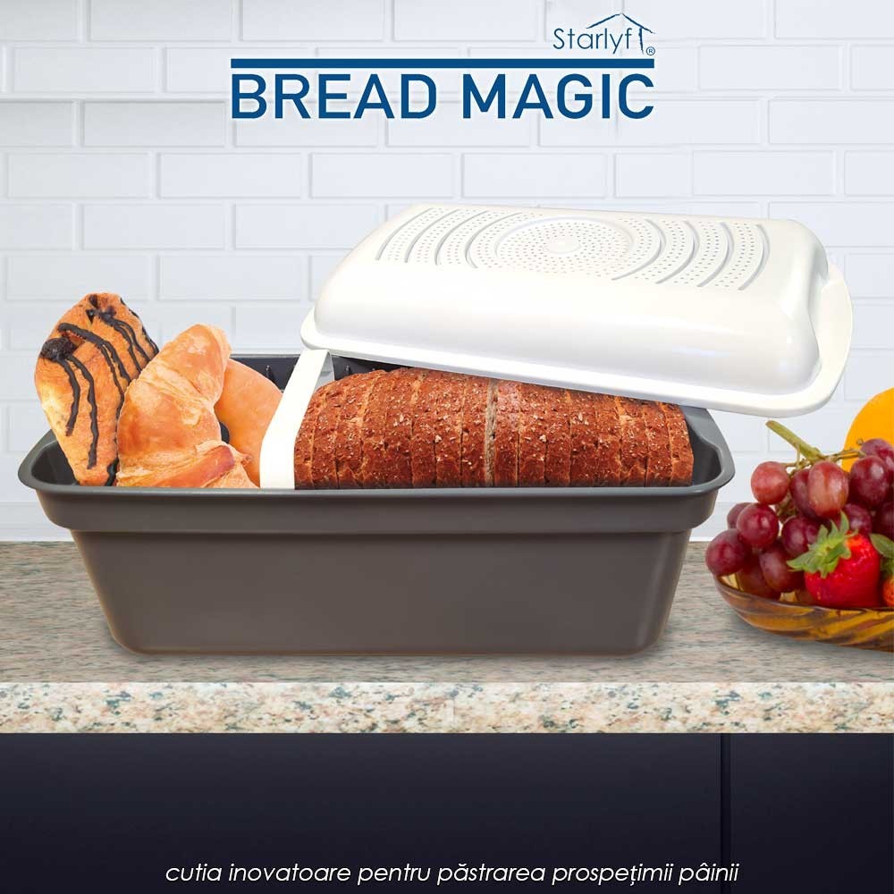 Starlyf Bread Magic - cutia inovatoare pentru păstrarea prospețimii pâinii