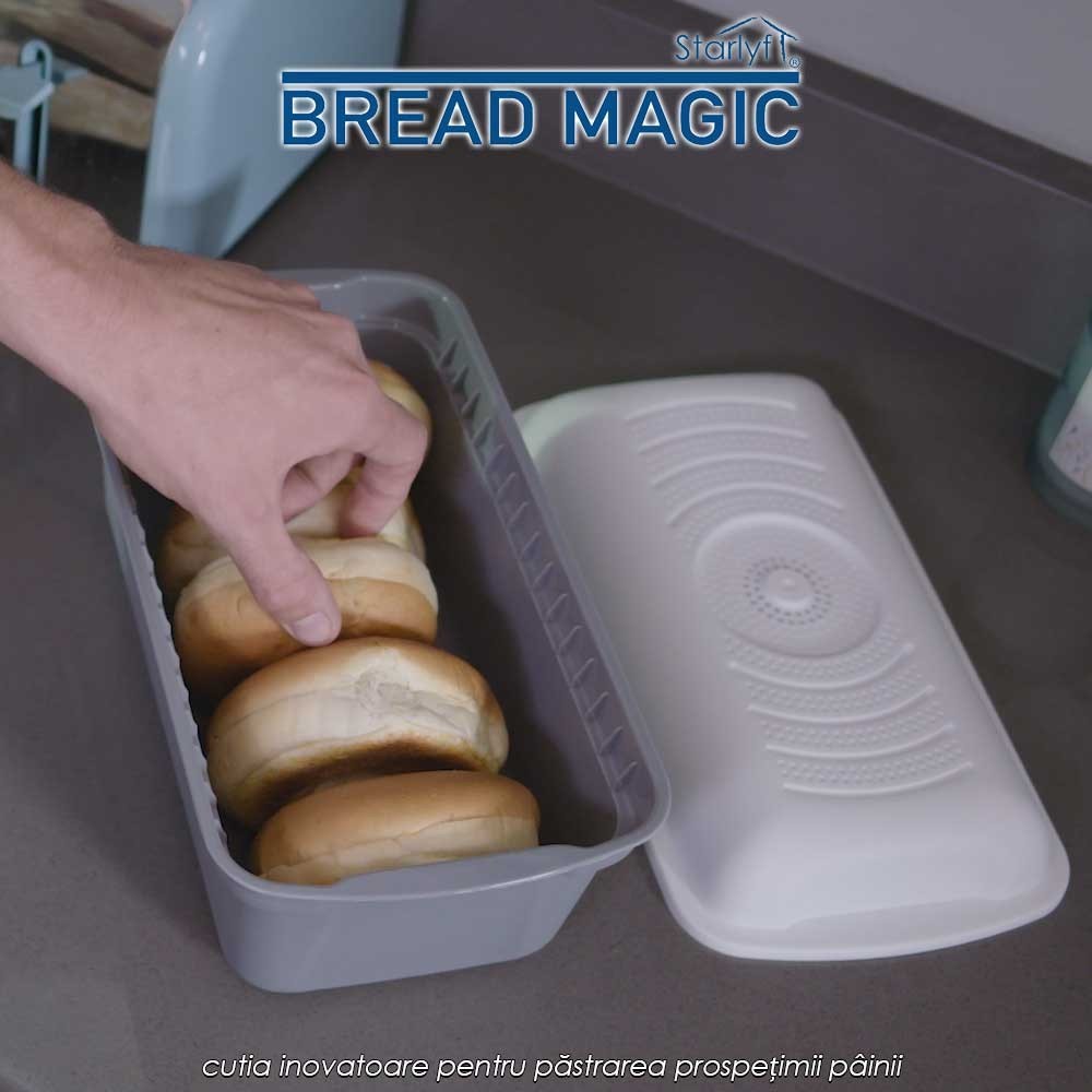 Starlyf Bread Magic - cutia inovatoare pentru păstrarea prospețimii pâinii