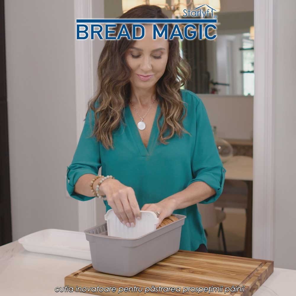 Starlyf Bread Magic - cutia inovatoare pentru păstrarea prospețimii pâinii
