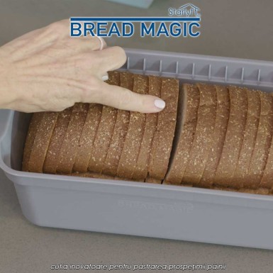Starlyf Bread Magic - cutia inovatoare pentru păstrarea prospețimii pâinii Starlyf Bread Magic - cutia inovatoare pentru păstrarea prospețimii pâinii