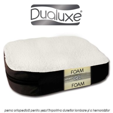 😌Dualuxe | pret 119 lei | perna ortopedică pentru șezut împotriva durerilor lombare și a hemoroizilor | Telestar 😌Dualuxe | pret 119 lei | perna ortopedică pentru șezut împotriva durerilor lombare și a hemoroizilor | Telestar