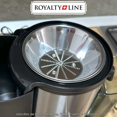 Royalty Line Juice Extractor PJ-19001 - storcător de fructe și legume, 700W, 2 viteze + funcție puls Royalty Line Juice Extractor PJ-19001 - storcător de fructe și legume, 700W, 2 viteze + funcție puls