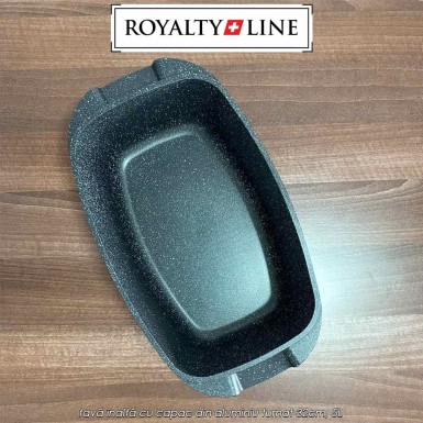 🥘Royalty Line Roasting Pan RL-ACR32ML | preț 199lei - transport Gratuit | tavă înaltă cu capac din aluminiu turnat 32cm, 5L | Telestar 🥘Royalty Line Roasting Pan RL-ACR32ML | preț 199lei - transport Gratuit | tavă înaltă cu capac din aluminiu turnat 32cm, 5L | Telestar