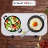 Royalty Line Hot Plate HP-18204 - plită electrică cu 2 zone de gătit, 1000W+1500W, inox Royalty Line Hot Plate HP-18204 - plită electrică cu 2 zone de gătit, 1000W+1500W, inox