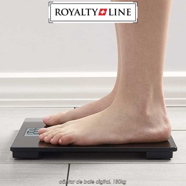 Royalty Line Bathroom Scale PS3 - cântar de baie digital, 180kg Royalty Line Bathroom Scale PS3 - cântar de baie digital, 180kg