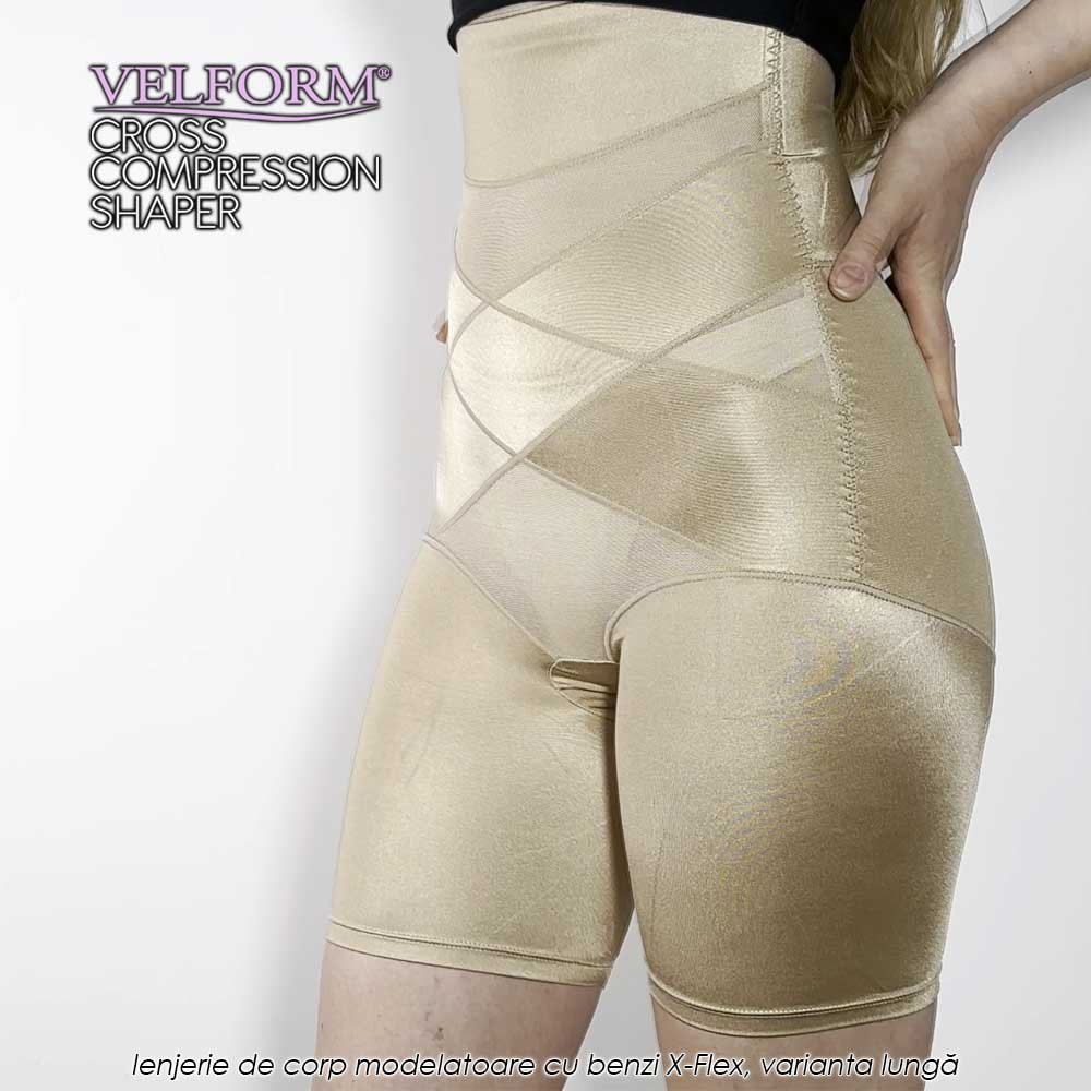 Pachet PROMO: Velform Cross Compression shaper varianta scurtă și varianta lungă