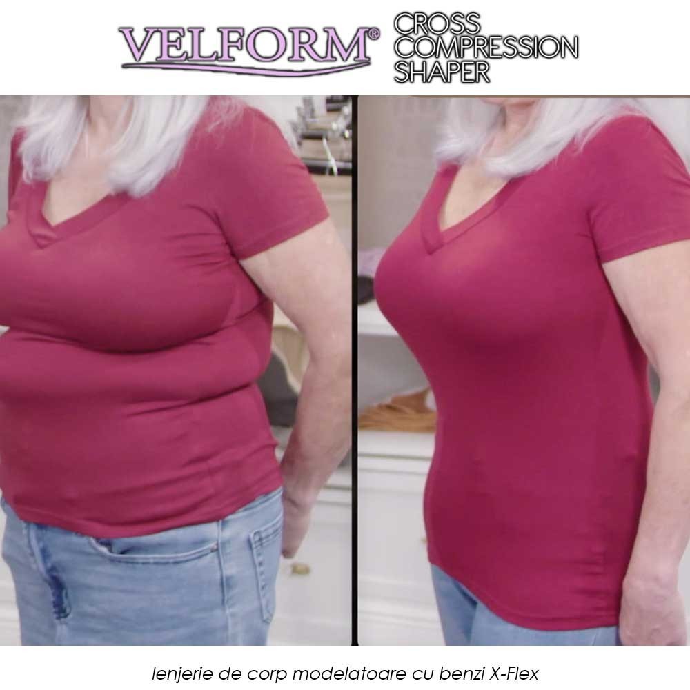 Pachet PROMO: Velform Cross Compression shaper varianta scurtă și varianta lungă