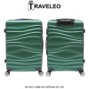 Traveleo ABS04GR - set de 3 valize de călătorie din ABS