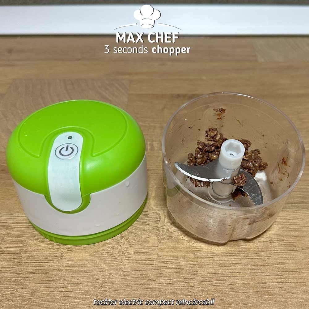 Max Chef 3 seconds chopper - tocător electric compact reîncărcabil