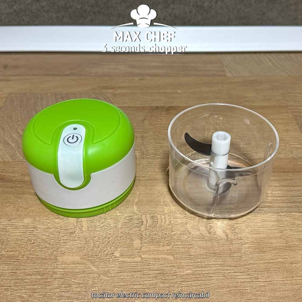 Max Chef 3 seconds chopper - tocător electric compact reîncărcabil