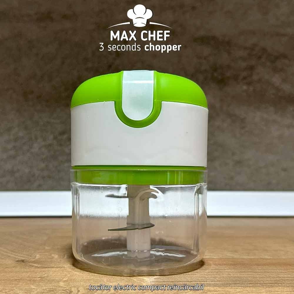 Max Chef 3 seconds chopper - tocător electric compact reîncărcabil