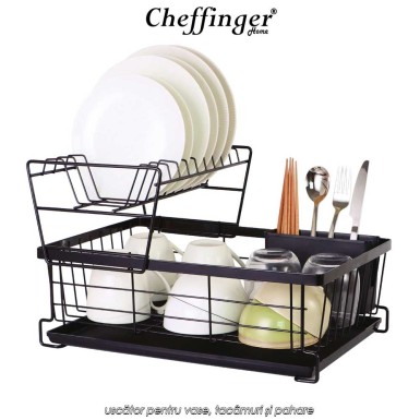 Cheffinger Home CF-DR02 - uscător pentru vase, tacâmuri și pahare Cheffinger Home CF-DR02 - uscător pentru vase, tacâmuri și pahare