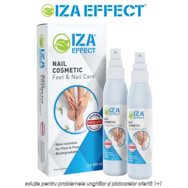 IZA Effect - soluție pentru problemele unghiilor și picioarelor ofertă 1+1 IZA Effect - soluție pentru problemele unghiilor și picioarelor ofertă 1+1